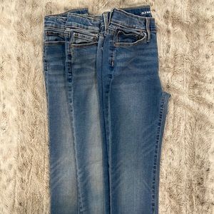 Set of 3 Old Navy Rockstar Super Skinny Jeggings